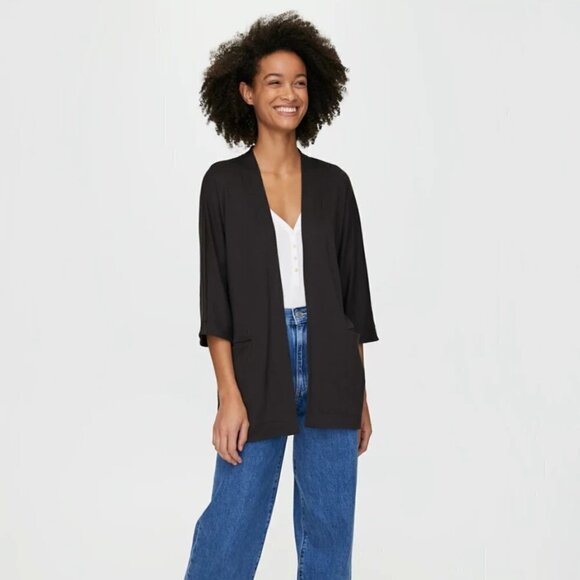 ARITZIA Wilfred Free Zlata Open Cardigan Sweater - Picture 2 of 12